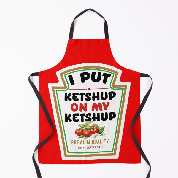 Item preview, I put Ketchup on My Ketchup Costume Mustard Condiments designed and sold by NADIASHOP86.