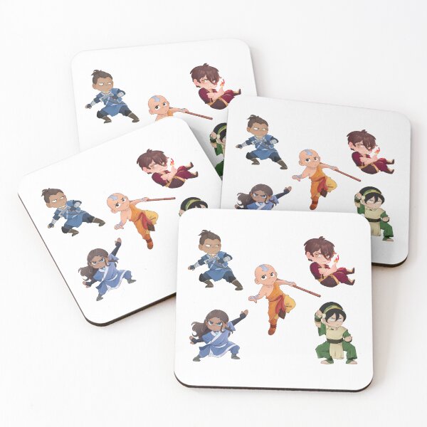 Item preview, Avatar The Last Airbender Characters Chibi designed and sold by Rojasole.