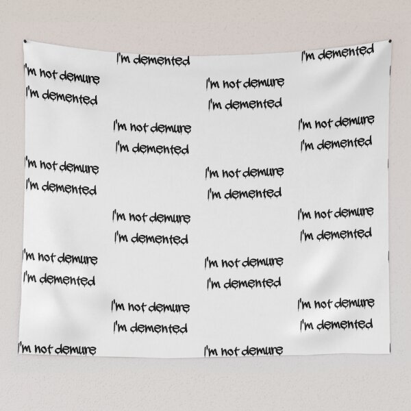 Item preview, Not demure designed and sold by Katsmitharts.