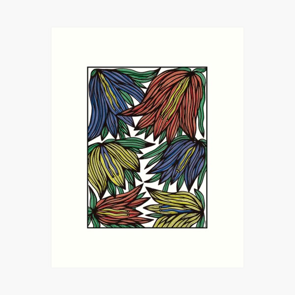 Garden Symphony Art Print