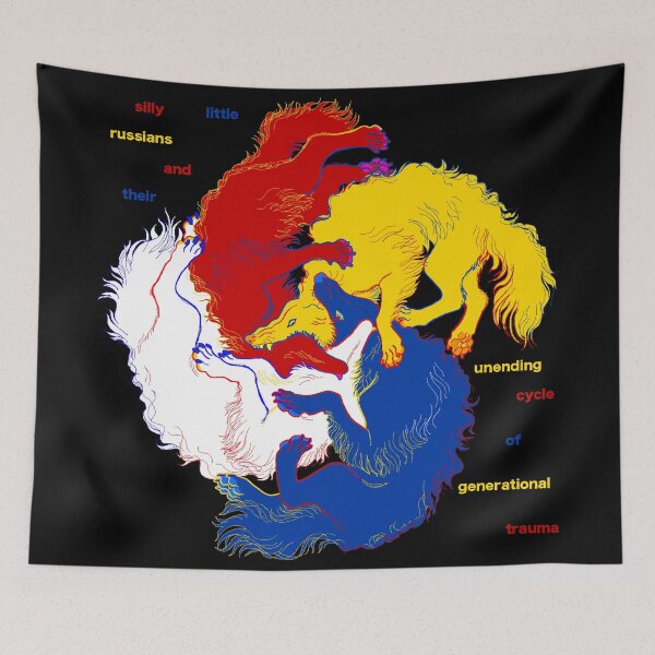 Item preview, silly little russians designed and sold by InkTheCrow.