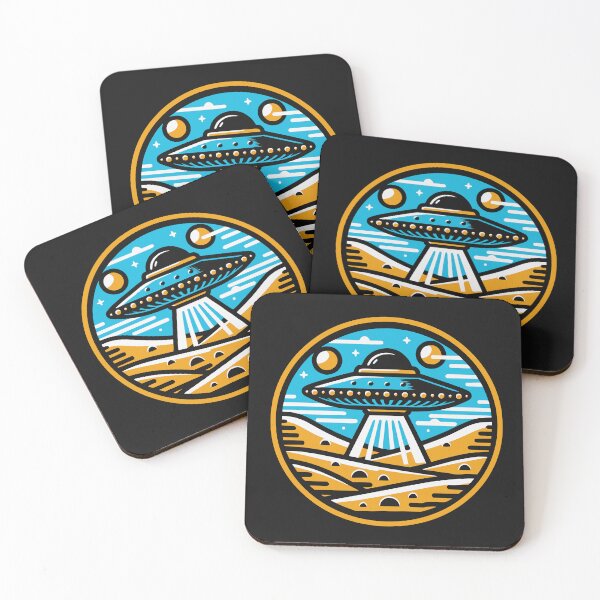 Item preview, UFO Landing in desert designed and sold by roswellboutique.