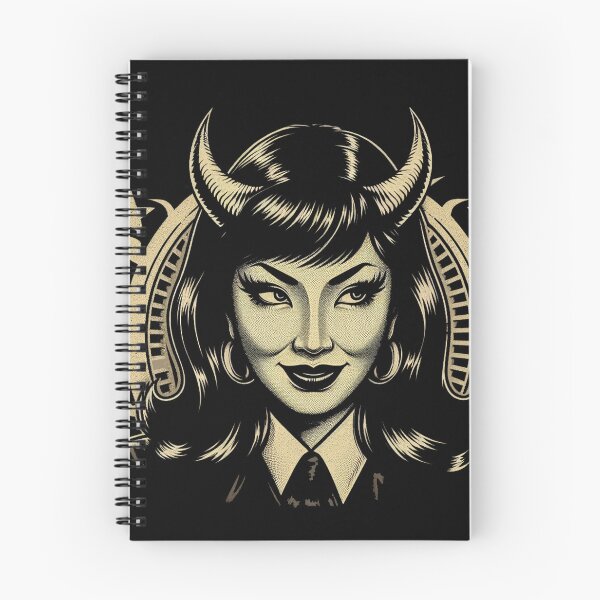 Item preview, Cute Demon Woman designed and sold by PulpVintage.