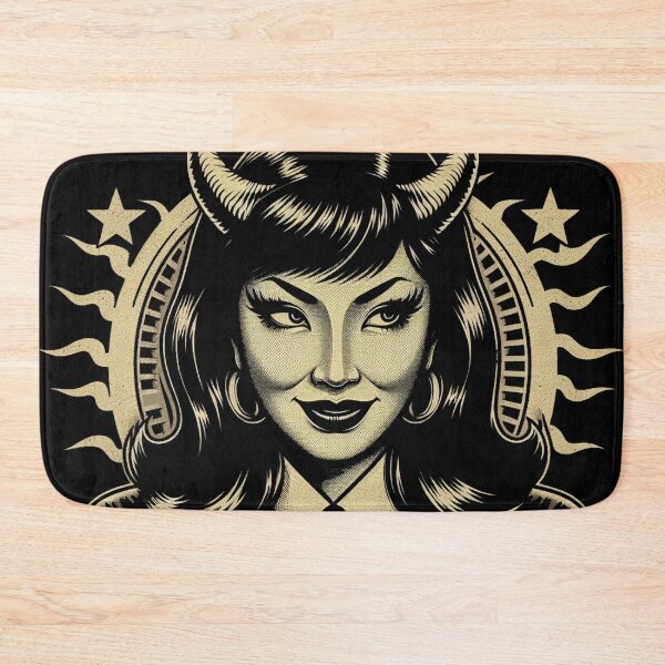Item preview, Cute Demon Woman designed and sold by PulpVintage.