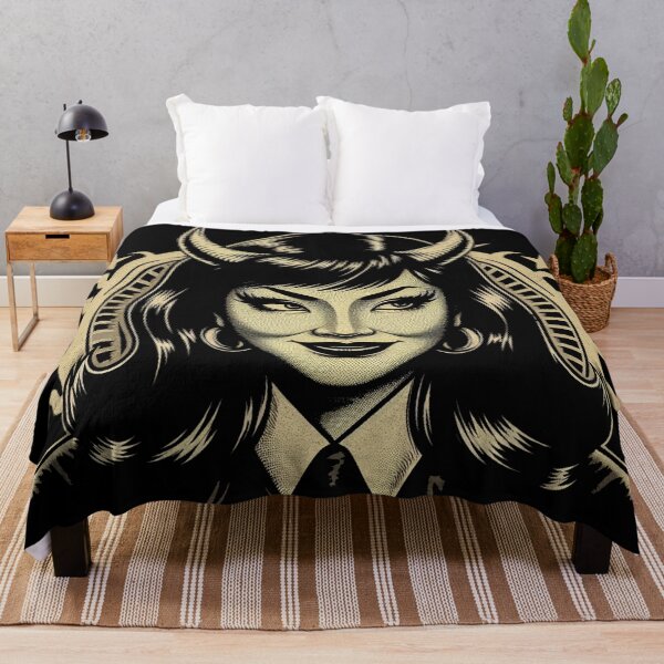 Item preview, Cute Demon Woman designed and sold by PulpVintage.