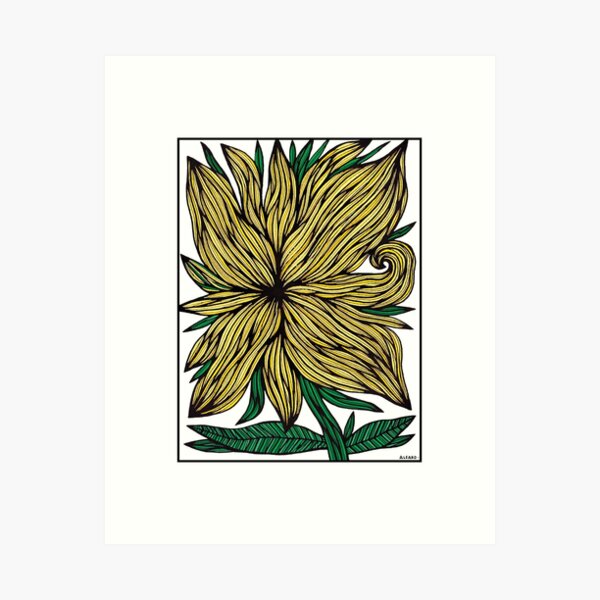 Golden Glow Art Print