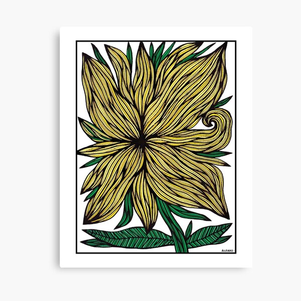 Golden Glow Canvas Print