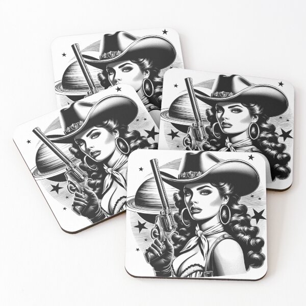 Item preview, Space Cowgirl designed and sold by PulpVintage.
