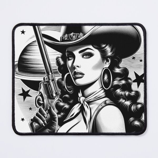 Item preview, Space Cowgirl designed and sold by PulpVintage.