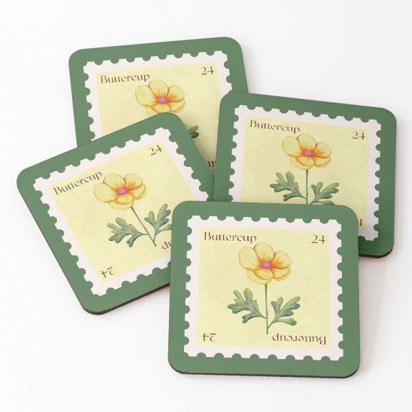 Item preview, Buttercup Stamp designed and sold by Cute-Treasure.