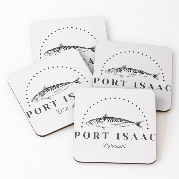 Item preview, Port Isaac Cornwall Mackerel Doc Martin Cornish Portwenn designed and sold by SonnyBoyDesigns.