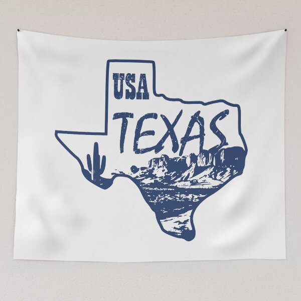 Item preview, Texas State Map USA        designed and sold by ArtNoveltee.