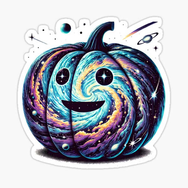 Item preview, Eternal and mystical Galactic Pumpkin designed and sold by JonelleTshirts.