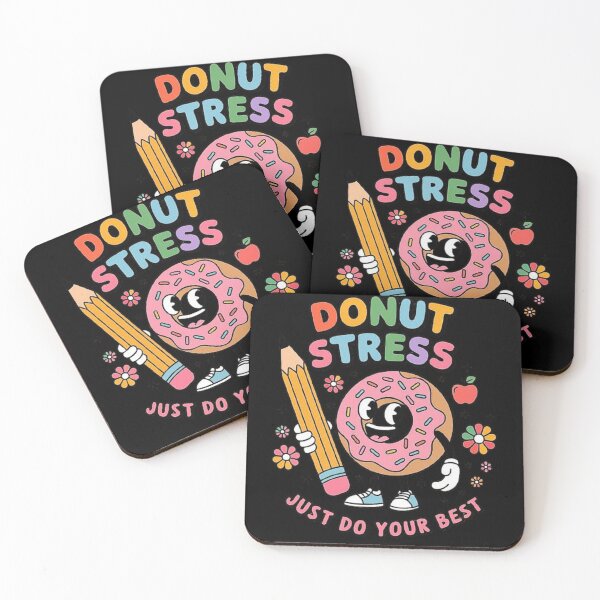 Item preview, Donut Stress: Just Do Your Best Motivational Design designed and sold by love3617.