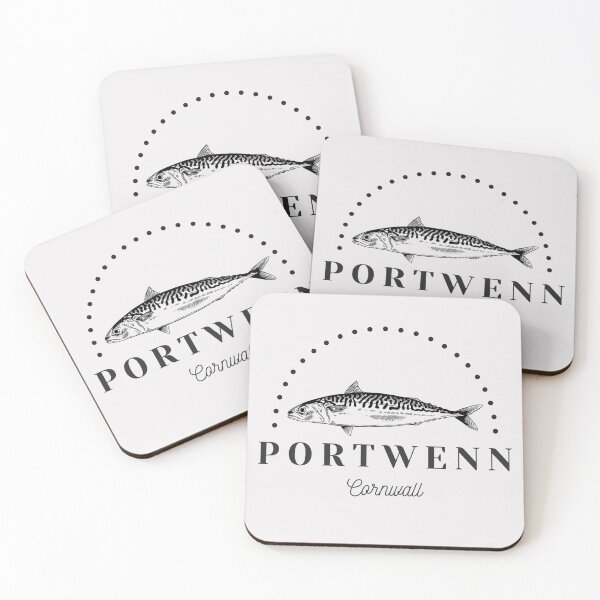 Item preview, Portwenn Mackerel Port Isaac Cornwall Doc Martin Cornish designed and sold by SonnyBoyDesigns.