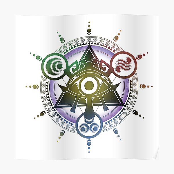 Zelda Eye Posters Redbubble - loz oot lens of truth roblox