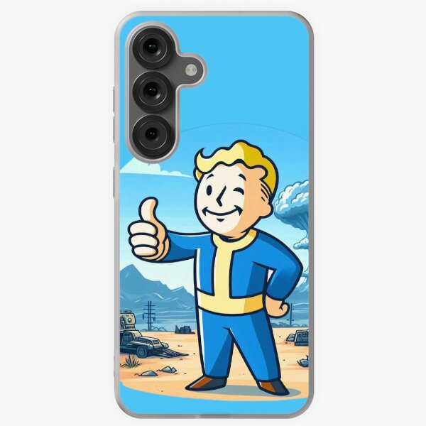 Vista previa del artículo con la obra «Nube en forma de hongo de Vault-Boy», diseñado y vendido por AnimeArtStudio.