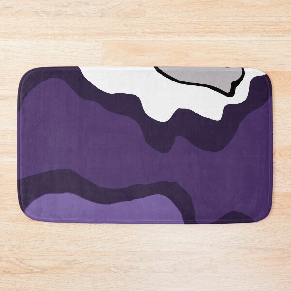 Item preview, Retro Swirls Liquid Swirl Abstract Pattern 70s Style Lilac 4 of 4 designed and sold by Beachy.