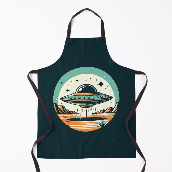 Item preview, UFO in desert designed and sold by roswellboutique.