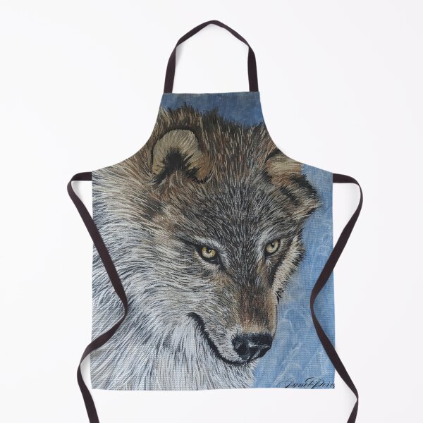 Artikelvorschau, Wolfsmalerei, Wolfsshirt, Wolfsaufkleber, Originalkunst entworfen und verkauft von Janetlousart.