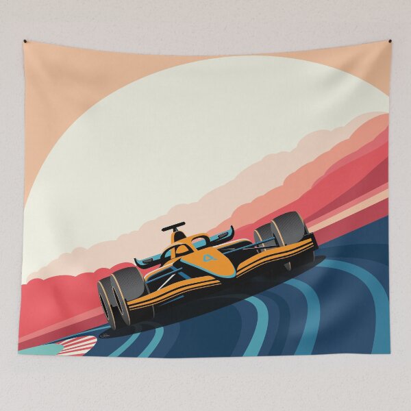 Item preview, Formula One graphic poster design designed and sold by blackdogshop.