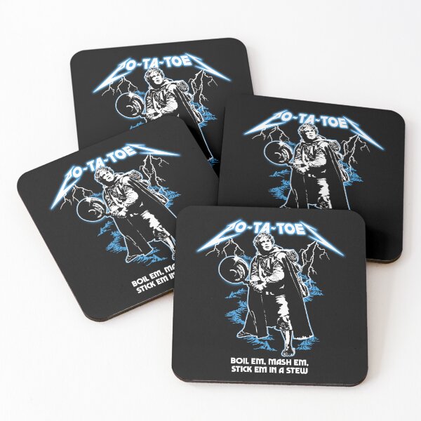 Item preview, Samwise lotr Taters Blue Edition - Boil Um, Mash, frying pan sam designed and sold by therocketman.