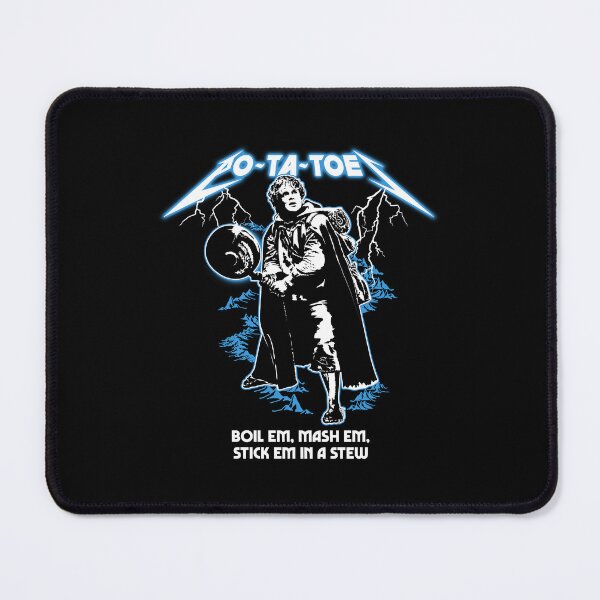 Item preview, Samwise lotr Taters Blue Edition - Boil Um, Mash, frying pan sam designed and sold by therocketman.