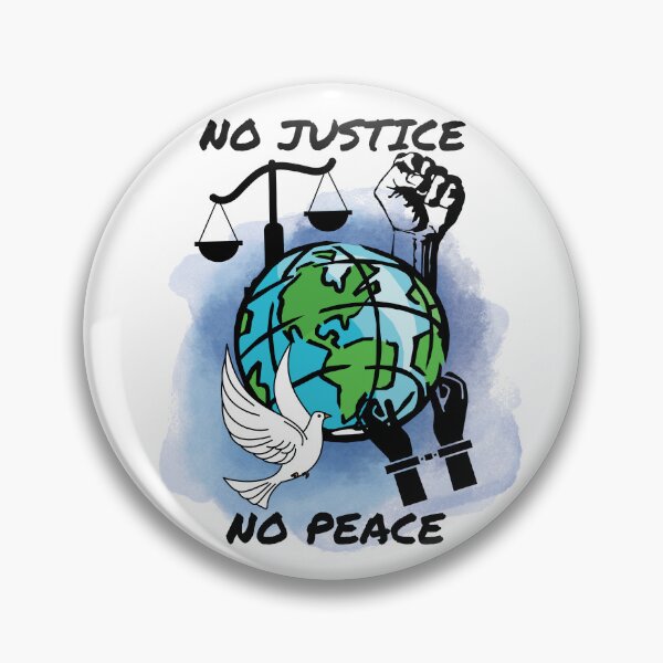 Item preview, No Justice No Peace designed and sold by RiadMannan.