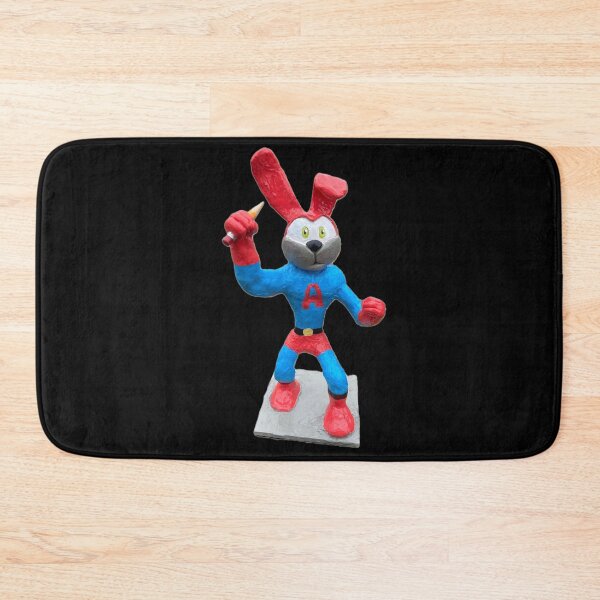 Item preview, Paper Mache Super Hero Bunny Guy designed and sold by TeneseKeshi.