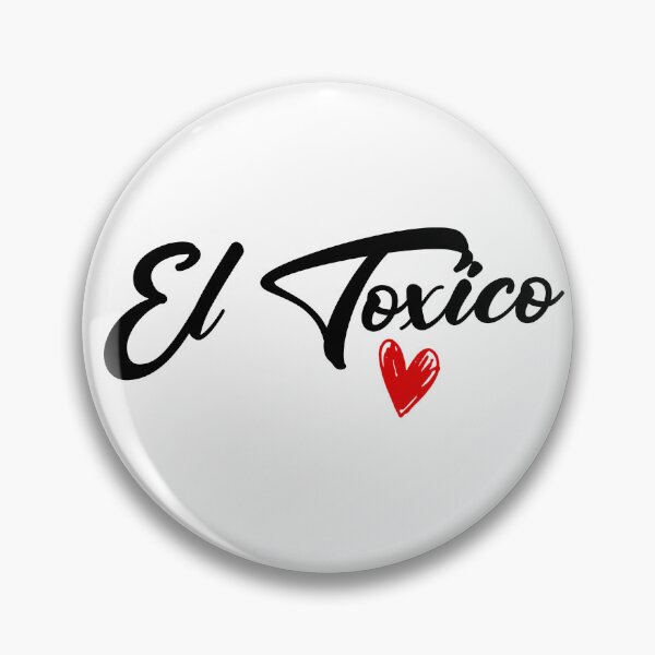 Item preview, El Toxico Heart Funny Toxic Man Men's El Toxico Gear designed and sold by DynamicDesign.