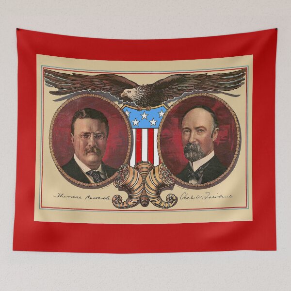 Item preview,  Teddy Roosevelt Presidential Campaign Poster Print designed and sold by posterbobs.