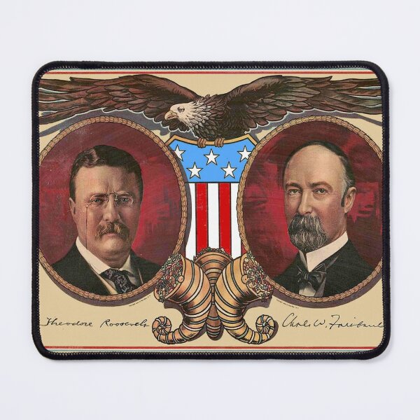 Item preview, Teddy Roosevelt Presidential Campaign Poster Print designed and sold by posterbobs.
