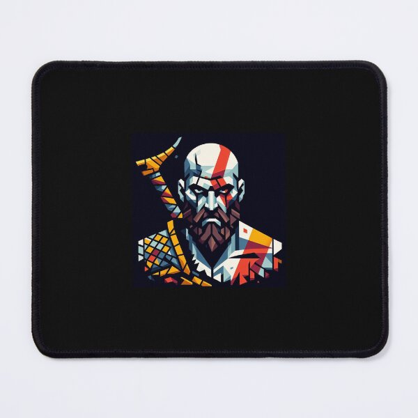 Item preview, Kratos cubist art designed and sold by Johnkaponi.