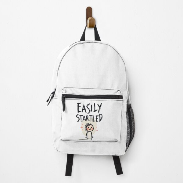 Item preview, Easily Startled Funny Reaction  - Quirky Illustration Design designed and sold by Moad Fahim.