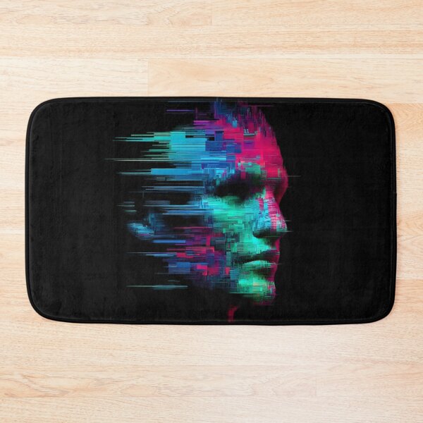 Item preview,  Glitch Art Abstract Human Face designed and sold by pumsquare.