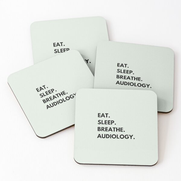 Item preview, Eat. Sleep. Breathe. Audiology. designed and sold by SydStot.