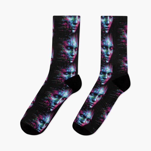 Item preview,  Digital Glitch Face Art designed and sold by pumsquare.