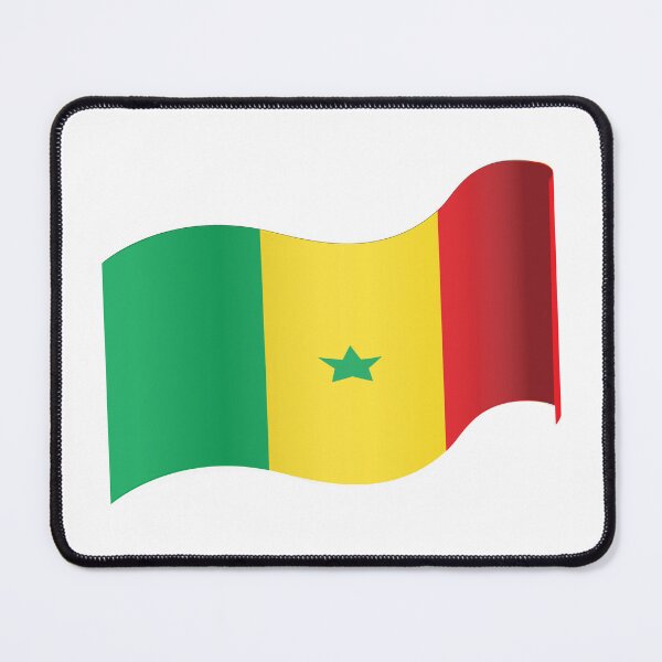 Item preview, Senegal Flag designed and sold by HarveyHandcraftsandDesigns.