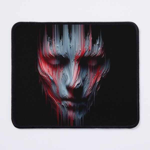 Item preview, Abstract Face in Dripping Paint Effect designed and sold by pumsquare.