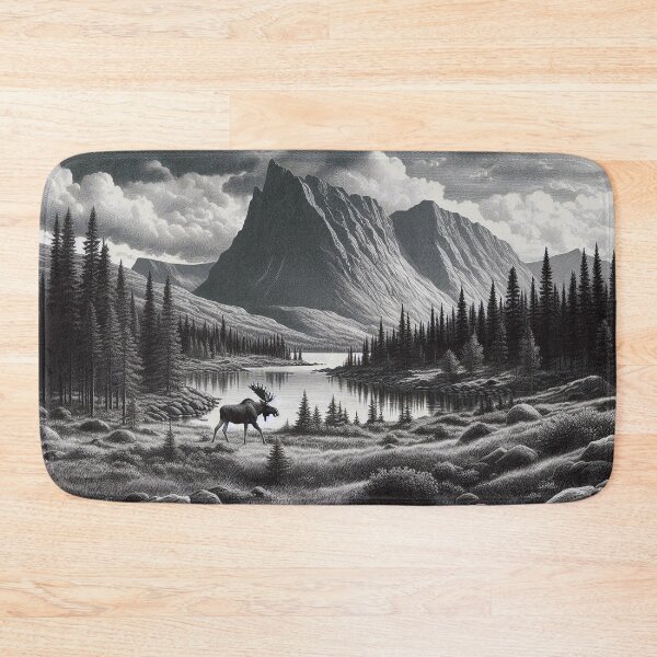 Item preview, MOOSE MOUNTAIN designed and sold by Foxlindesigns.