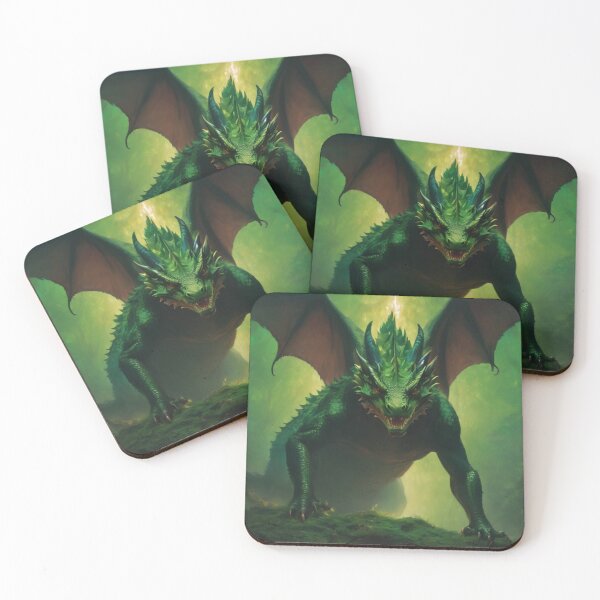 Item preview, Fantasy Green Dragon Stand designed and sold by JojiKebamura.