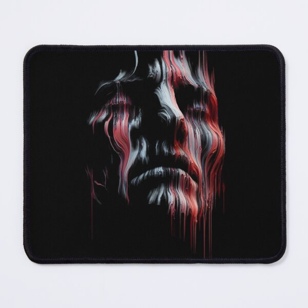 Item preview, Abstract Melting Face Art designed and sold by pumsquare.