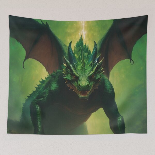Item preview, Fantasy Green Dragon Stand designed and sold by JojiKebamura.