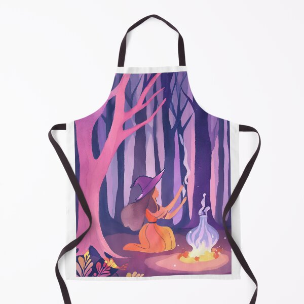 Item preview, Little Witch in the Woods designed and sold by malkedestella.