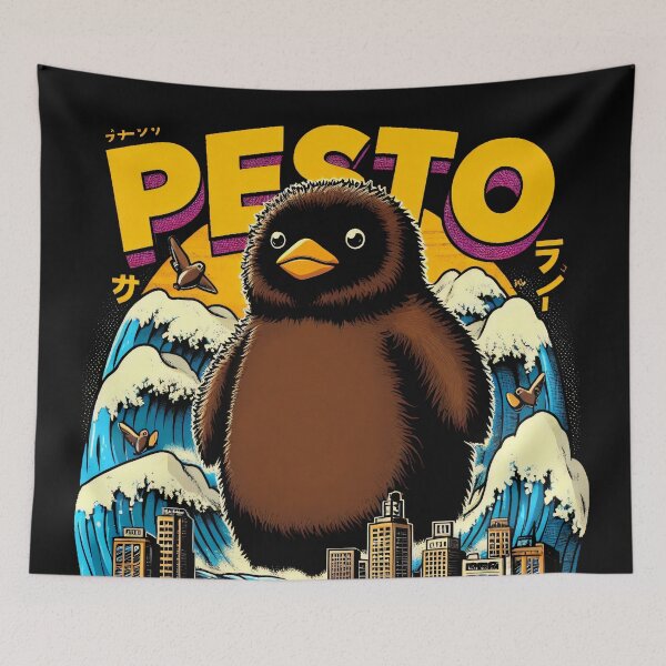 Item preview, Pesto Penguin designed and sold by RafaelLima7.