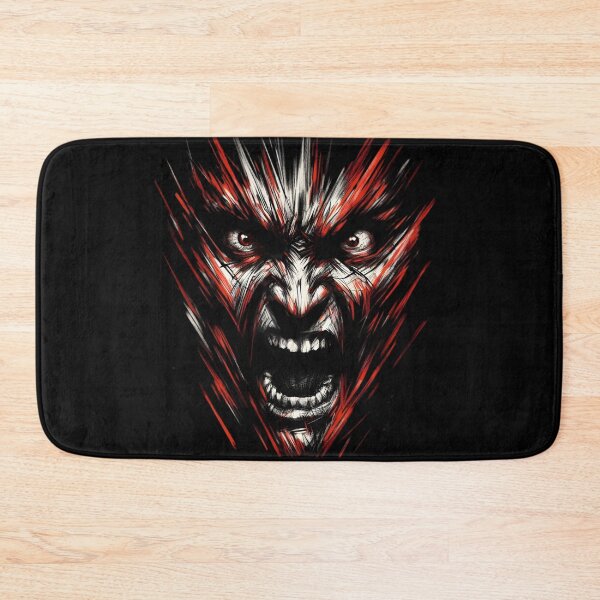 Item preview,  Intense Fury Abstract Face Art designed and sold by pumsquare.