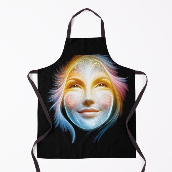 Item preview, Ethereal Swirl Art Portrait designed and sold by pumsquare.