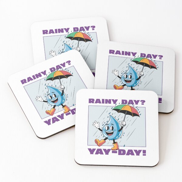 Item preview, Rainy Day? Yay-day designed and sold by ZoneTeebyMe.