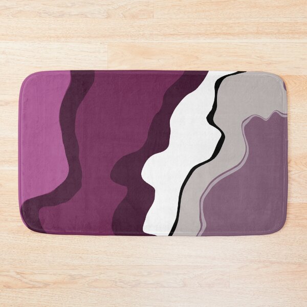 Item preview, Retro Swirls Liquid Swirl Abstract Pattern 70s Style Pinkish Maroon 1 of 4 designed and sold by Beachy.