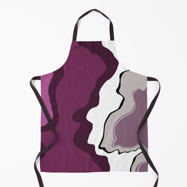 Item preview, Retro Swirls Liquid Swirl Abstract Pattern 70s Style Pinkish Maroon 1 of 4 designed and sold by Beachy.